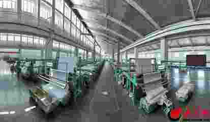 山東鄒平 魏橋特寬幅印染公司以“智能+制造”引領(lǐng)綠色紡織新篇章，賦能服裝輔料產(chǎn)業(yè)升級(jí)